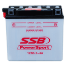 SSB Motorcycle Battery 12N5.5-4A