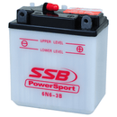 SSB Motorcycle Battery 6N6-3B 
