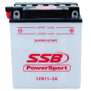 SSB Powersport Battery 12N11-3A