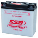 SSB Powersport Battery 12N5.5-3A