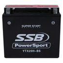 SSB Powersport Battery YTX20H-BS