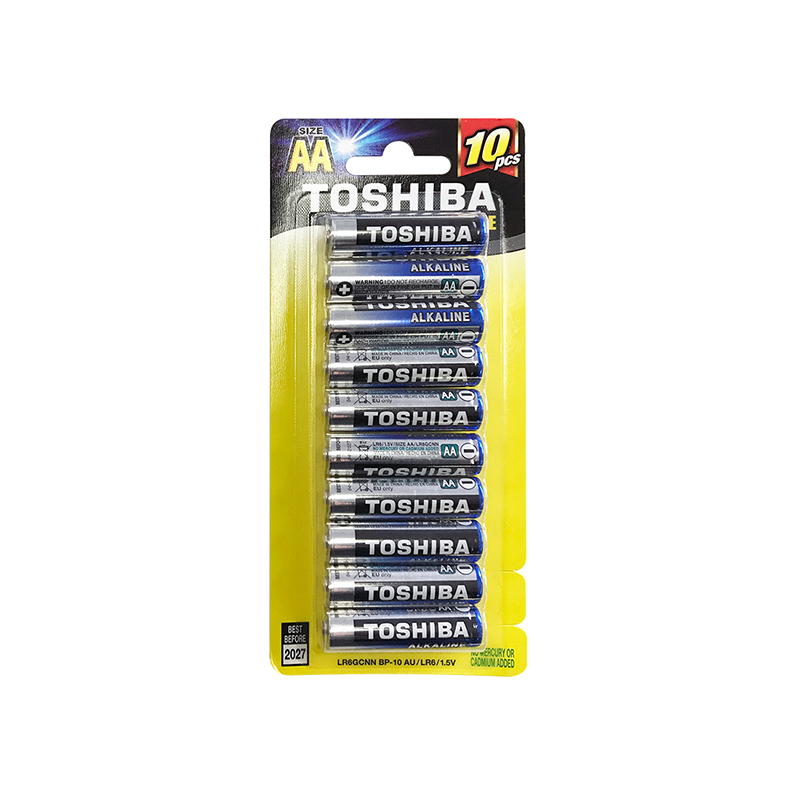 Toshiba Alkaline AA 10PK TSLR6/10