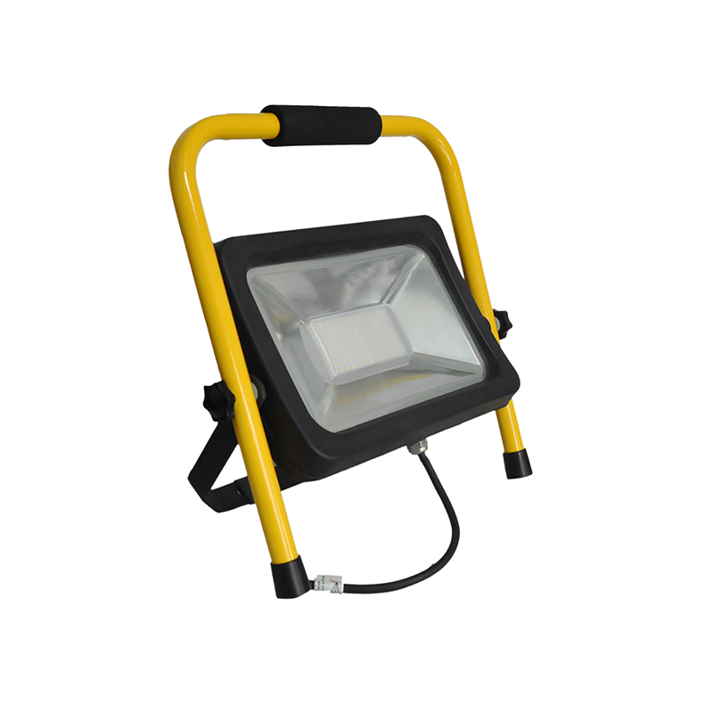 Ultracharge LED Flood Light 50watt Stand - Yellow UR200FL50SY1