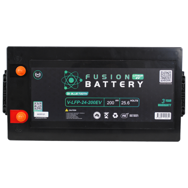 Fusion Lithium 24V Deep Cycle EV Battery V-LFP-24-200EV