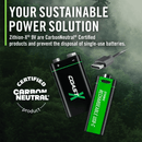 Coast Zithion X ZX 9V Lithium Rechargeable 9-Volt Battery 2-Pack