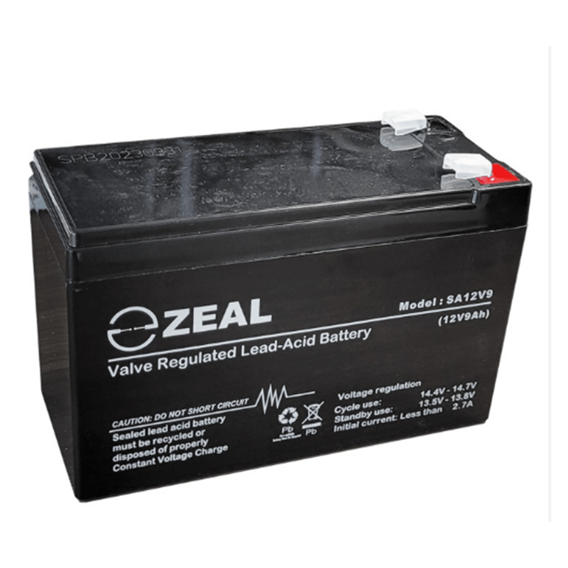 Zeal AGM 12V 9Ah Battery SA12V9