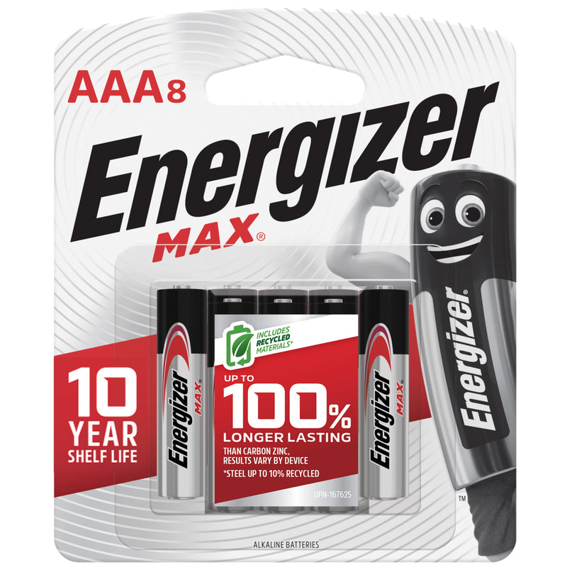ENERGIZER MAX AAA 8PK