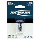 Ansmann 9V E Type 300mAh NiMH LSD Blister of 1 - Battery Specialists