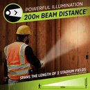 energizer rechargeable flashlight 1000 lumens