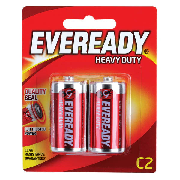 6 x EVEREADY HD C 2PK