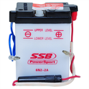 6N2-2A SSB Powersport Flooded Motorcycle Battery