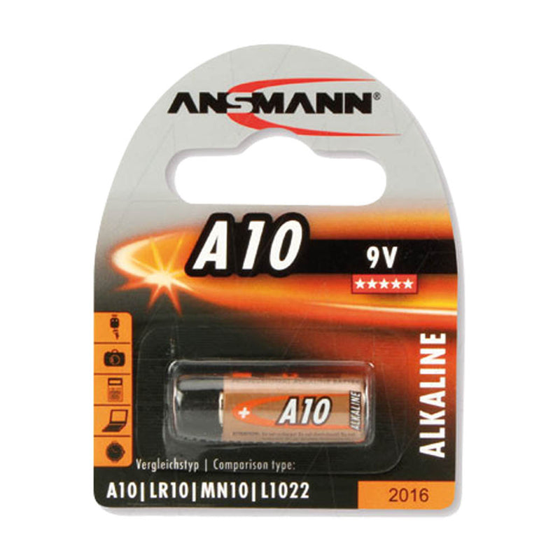 Ansmann 9V 38mAh Alkaline Battery (10A)