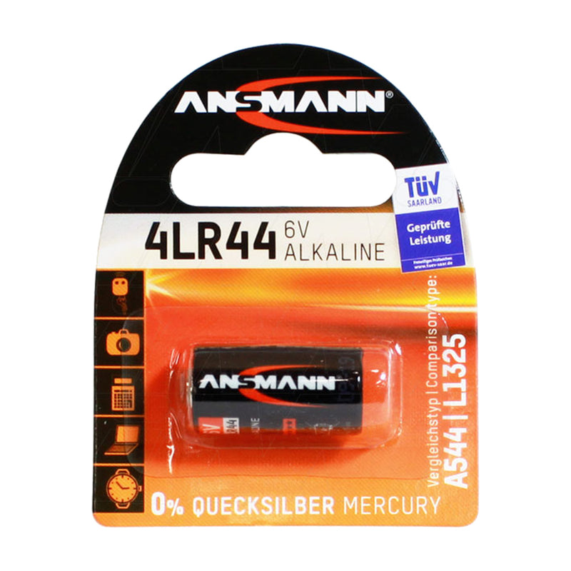 ANSMANN 6V Alkaline 4LR44 Battery