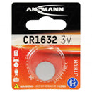 CR1632 3V Lithium Coin Cell Blister of 1
