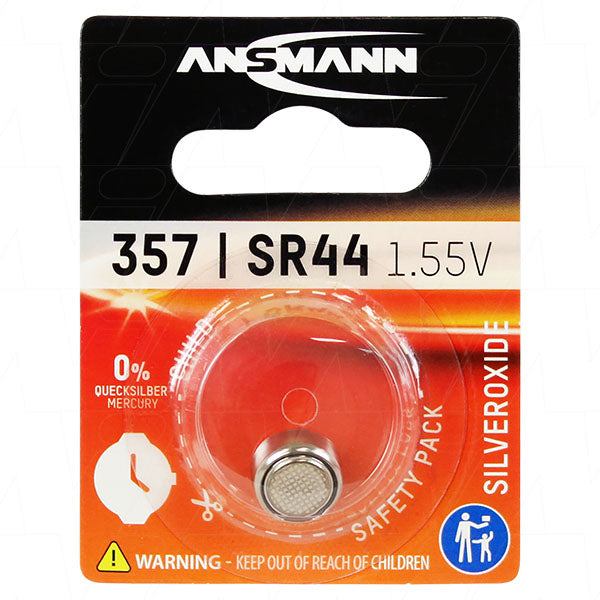 SR44-BP1(A) Ansmann 357 Silver Oxide Battery