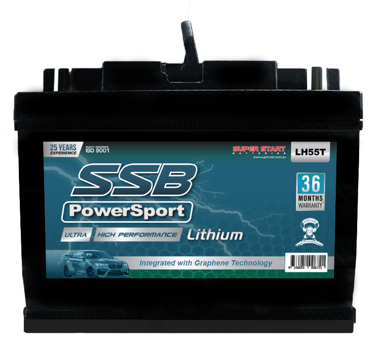 SSB 12V 1200CCA LH55T High Performance Starting Graphene Lithium Battery
