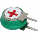 1/V40H S+S- with single PCB pins 1.2V 40mAh NiMH Button Cell