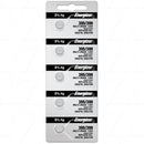 Energizer 395/399 1.55V 50mAh Silver Oxide Watch Battery Blister of 5 (SR927W, SR927SW)