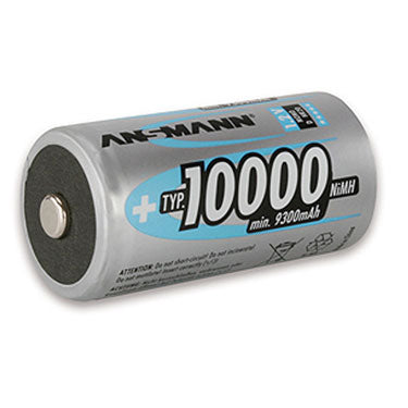 Ansmann D size 1.2V 10Ah NiMH Rechargeable Battery