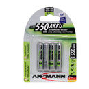 Ansmann AAA Bulk 1.2V 550mAh NiMH Raised Button LSD Type
