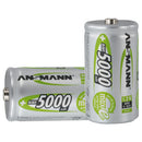 Ansmann D Size Bulk 1.2V 5Ah NiMH D Raised Button LSD Type - Battery Specialists