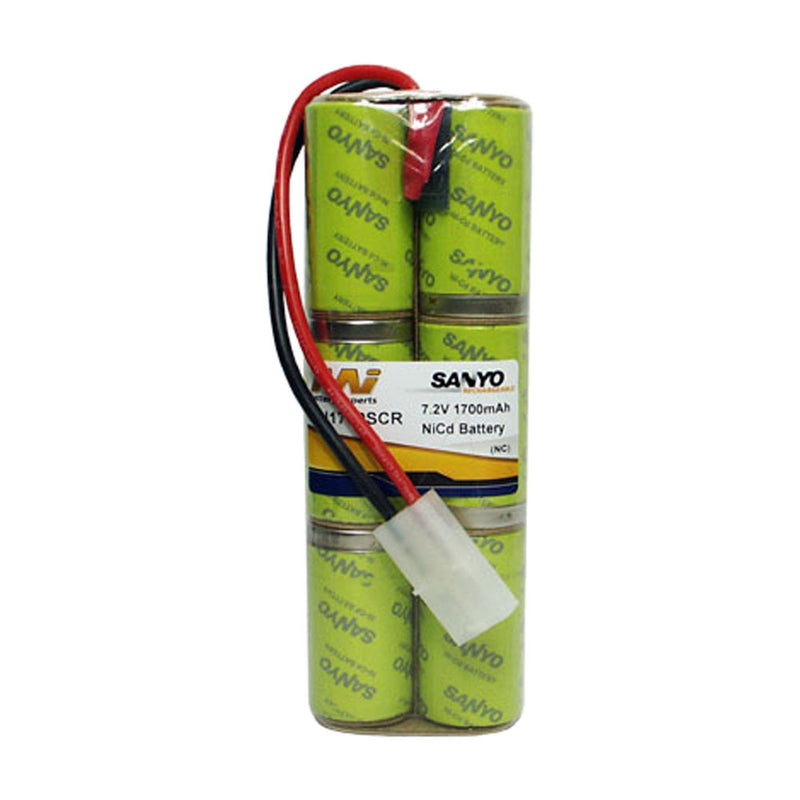 7.2V 1700mAh NiCd Twin Stick Hobby battery pack