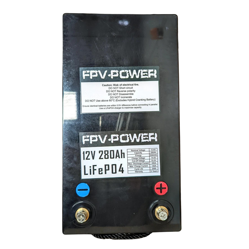 FPV Power 12v 280Ah w/ 20A Charger