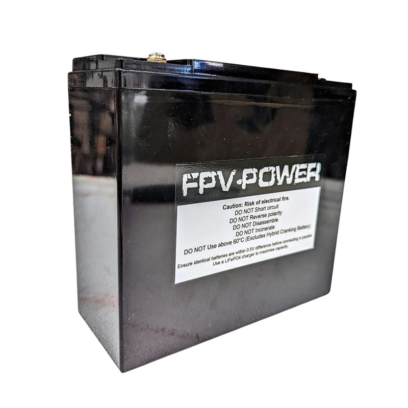 FPV Power 12V 25Ah w/ 10A Charger