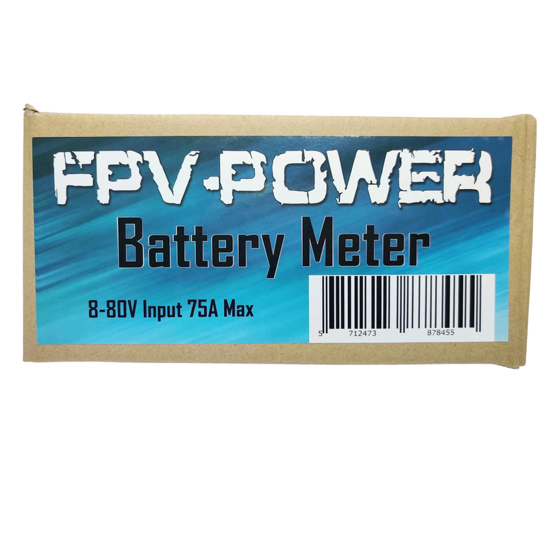 FPV Power Waterproof Battery Meter 75A