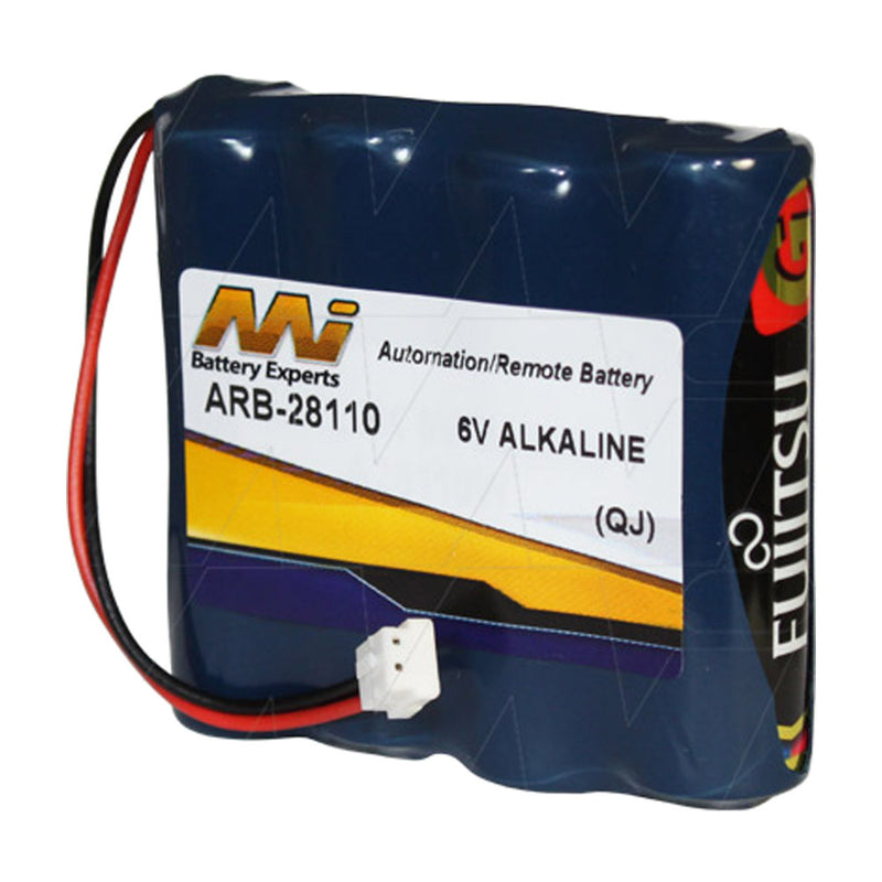 ARB-28110 6V Alkaline Battery for Saflok Electronic Hotel Door Lock Access