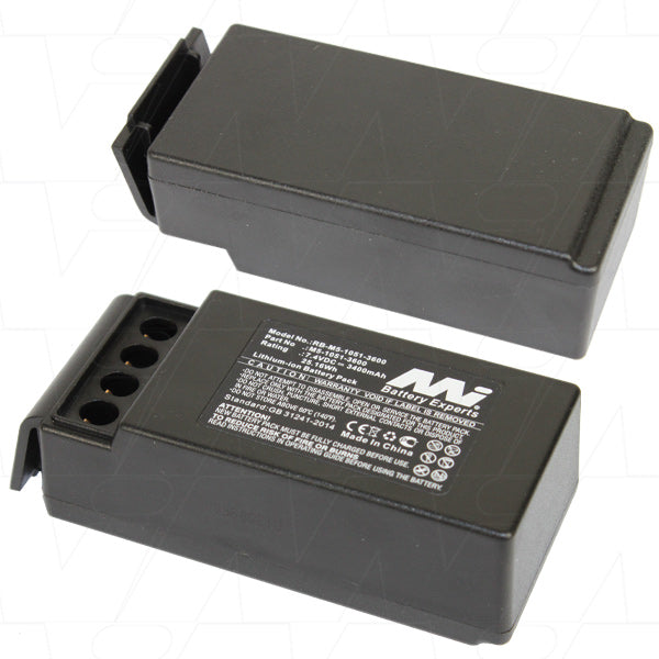 7.4V 3400mAh LiIon Radio Remote Controller Battery (Version 1) suitable for Cavotec