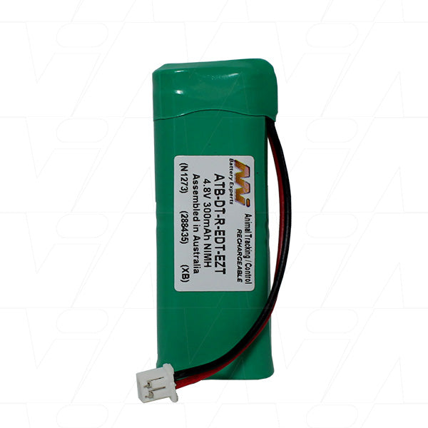 4.8V 300mAh NiMH Dog Training battery suit. for DT Systems