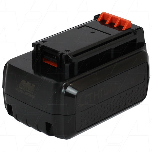 40V 2000mAh NiMH Power Tool Battery for Black & Decker