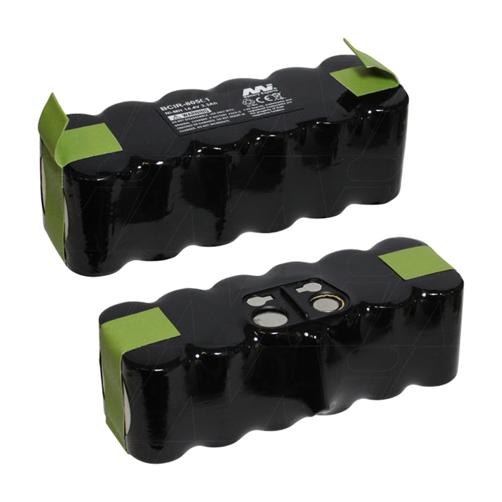 Battery Pack Rovus 14.4V 3300mAh NiMH Cordless Vacuum battery suit. for iRobot