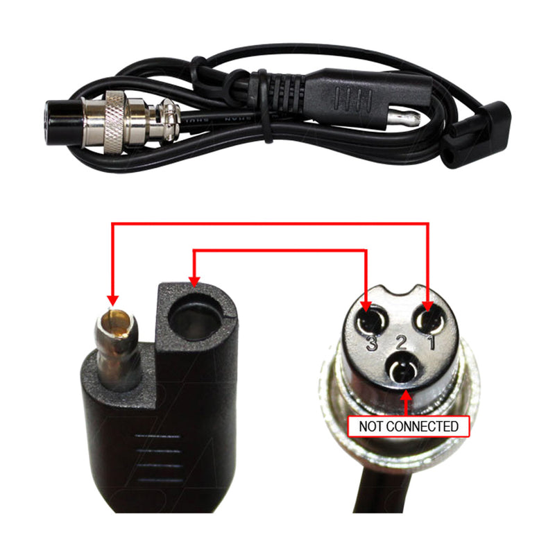 Battery Fighter Acc. Lead & Microphone plug