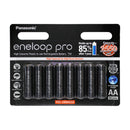 Eneloop Pro AA 2450mAh NiMH High Capacity Batteries 8Pk