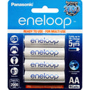 Eneloop AA 'Ready to use' NiMH 1900mAh White batteries 4Pack