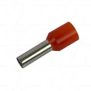 Bootlace Terminal Pin 4mm2 Orange - 2.8mm2 ID / 3.2mm OD for 12 AWG