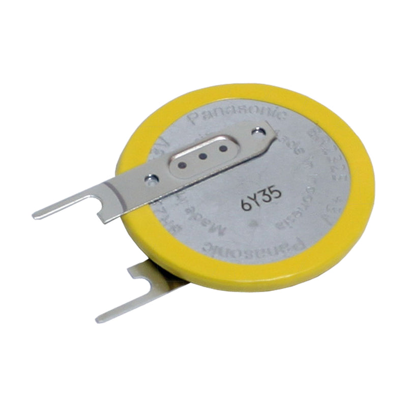 Lithium PCB S+ S- 10.7mm VERT Yellow Insulator