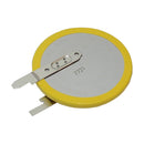 Lithium PCB S+ S- 9.15mm Fat pins Vertical Mount Yellow Insulator