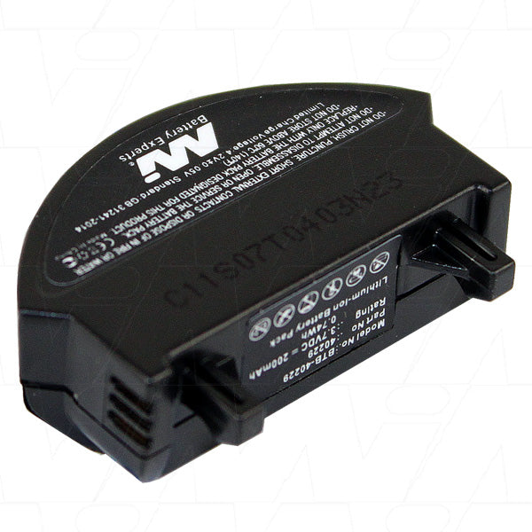3.7V 200mAh Li-ion Bluetooth battery suitable for Bose