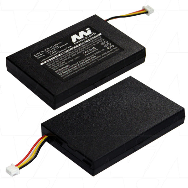3.7V 1200mAh Li-ion Polymer Bluetooth battery suitable for Logitech