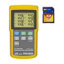 BTM4208SD 12 Channel Datalogger for Temperature Recording. SD Card memory