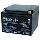 Fusion 12V 26Ah Deep Cycle AGM Battery