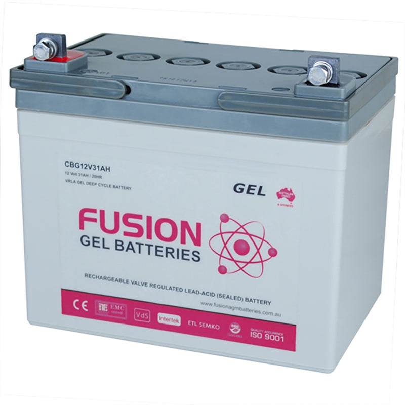 Fusion 12V 30Ah Deep Cycle Gel Battery