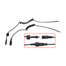 Coaxial Waterproof Lockable Universal Connectors 8A 1M