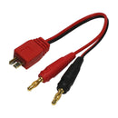 Banana Plug Gold Pin to Male T-Plug in Deans Style.