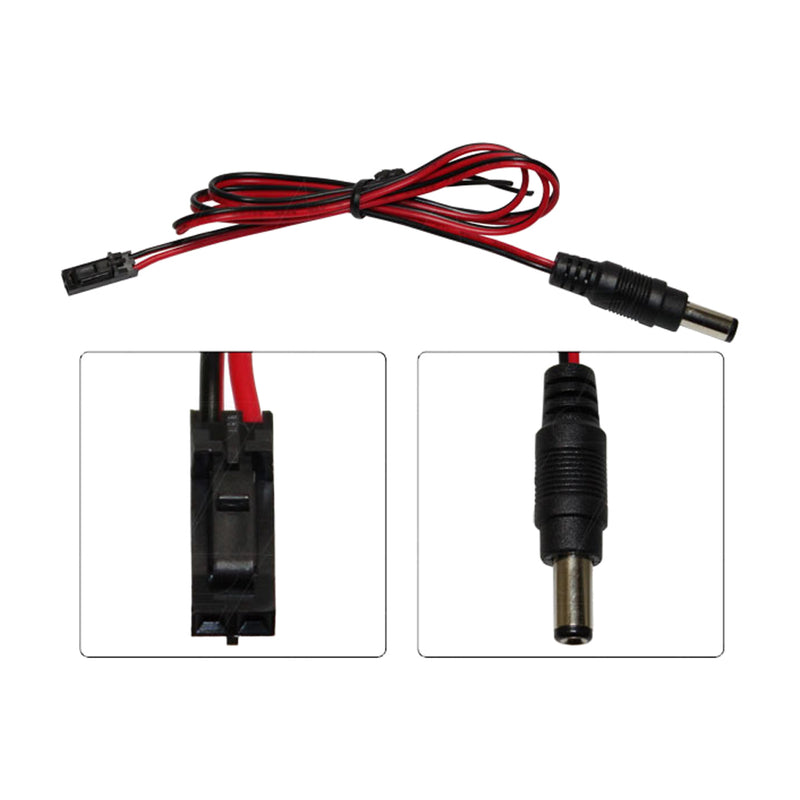 2.1mm DC Connector to Molex CE022B 50-57-9042 3 pin Connector