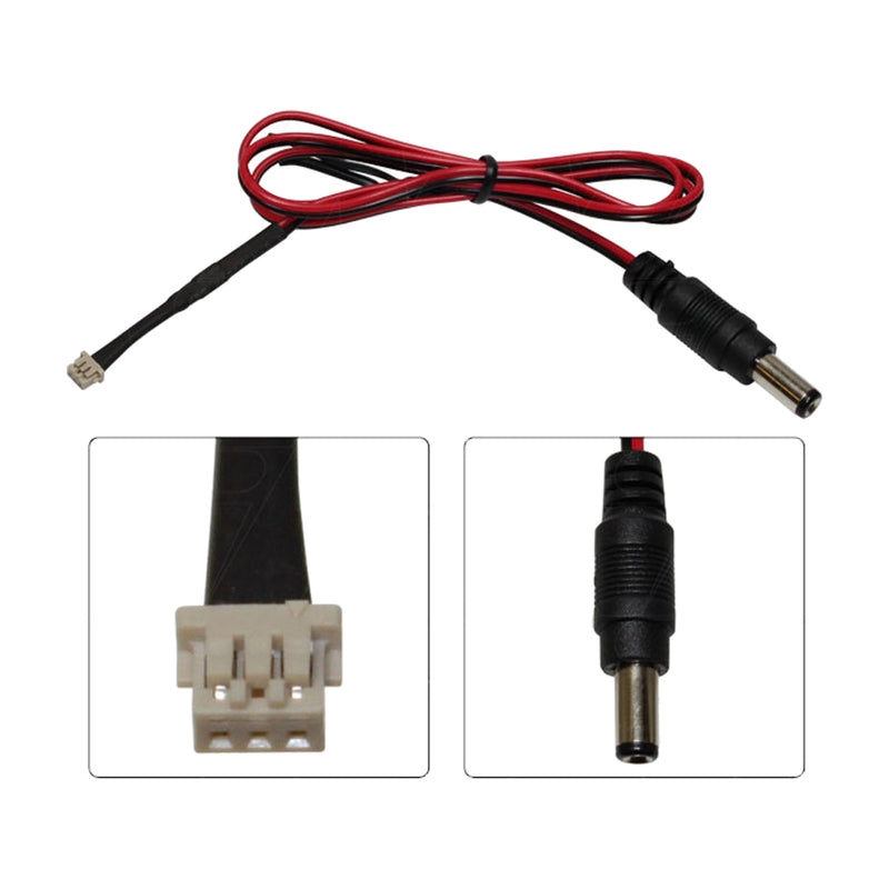 2.1mm DC Connector to Hirose DF13 3 pin Connector