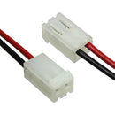 Molex Type 10-01-1024 2Way Male Connector (CE08-050-0108) Leads R&B=490mm 8.5mm Connector - Battery Specialists